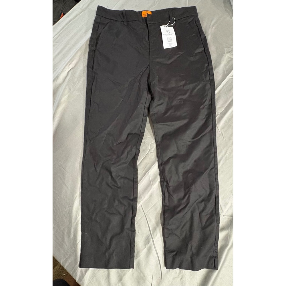 Mary‎ Crafts Womens Black Straight Leg Dress Pants Trousers Size 8 QD028 NEW